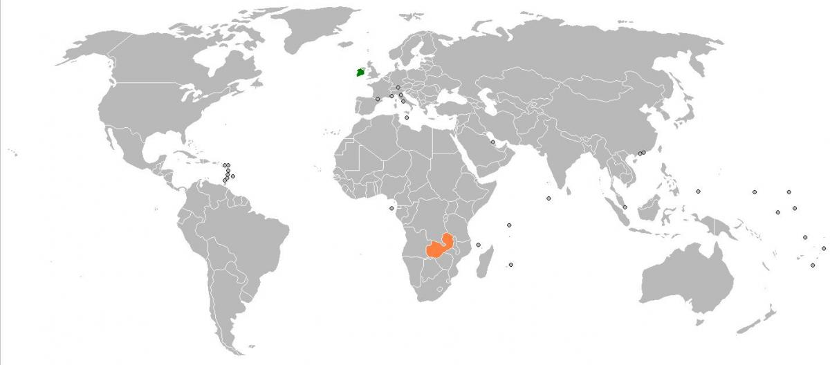 Zambia peta di dunia
