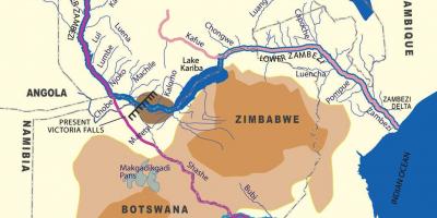 Peta geologi zambi